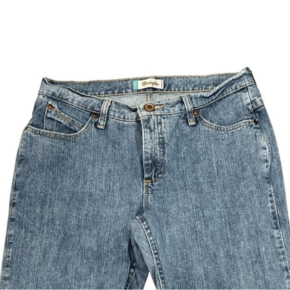 Wrangler CASH COWGIRL CUT Women's Blue Jeans SIZE 9/10x34 - Picture 3 of 4